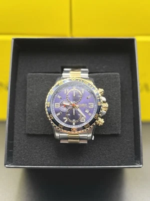 Reloj Hombre Invicta Especial Cuarzo Cronógrafo Esfera Azul Pulsera SS 45mm Foto 1 de 4