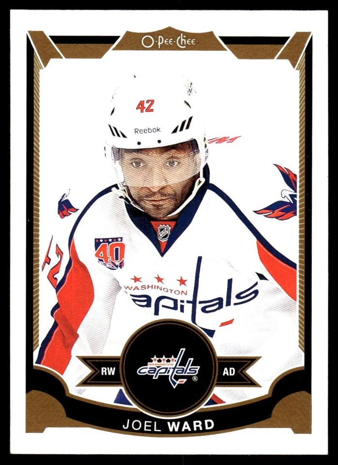 2015-16 O-Pee-Chee #85 Joel Ward Washington Capitals Hockey Card - Image 1 of 2