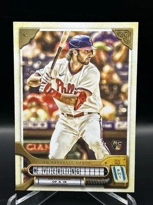 Matt Vierling RC Rookie Card 2022 Topps Gypsy Queen #282 Philadelphia Phillies - Image 1 of 2