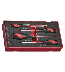 Teng TEAMD04N1 4 Piece Mixed Size PH & PZ Tip Head Screwdriver EVA Foam Set TT2 - Picture 1 of 1