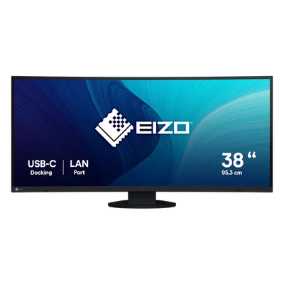 Eizo FlexScan EV3895-BK - LED, Curved, IPS-Panel, UWQHD, USB-C - Bild 1 von 4