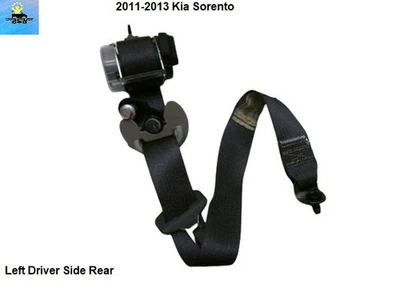 898101U520VA 11 12 13 Kia Sorento cinturón de seguridad trasero izquierdo retractor OEM Foto 1 de 4