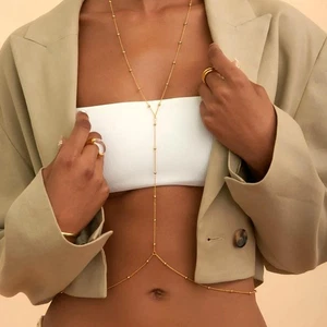 Boho Sexy Perlen Bauchkette für Frauen Verstellbare Taille Körperschmuck Strand Geschenk - Bild 1 von 27
