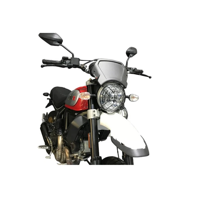 CARENATURA FRONTALE ALLUMINIO PUIG PER DUCATI SCRAMBLER 1100 2018 > 2020 SILVER - Immagine 1 di 1