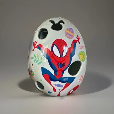 Marvel Spiderman Cerámica LED Pascua Acento Decorativo Decoración 8" Foto 1 de 4