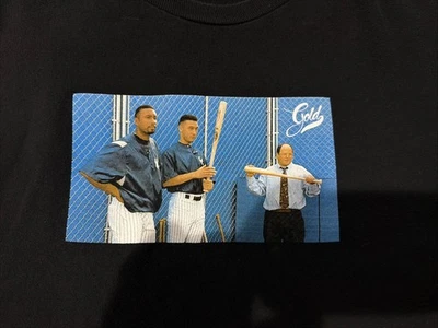 Camiseta Acapulco Dorada XL New York Yankees Jeter Bernie Williams Negra Seinfeld Foto 1 de 4
