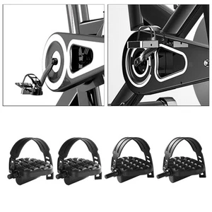 Heimtrainer-Pedale mit Riemen Home Gym 9/16'' 1/2'' Stationäres Fahrradpedal - Bild 1 von 26