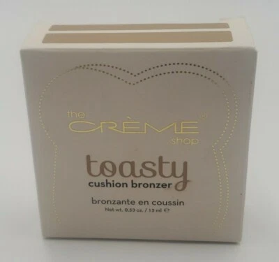 The CREME Shop Toasty Cushion Bronceador Tonos Piel Clara 0.53 oz / 15 ml ¡NUEVO! Foto 1 de 4