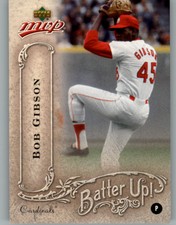 2005 (CARDINALS) Upper Deck MVP Batter Up! #5 Bob Gibson
