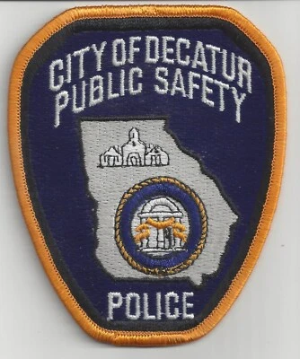 City of Decatur Public Saftey Police Patch - Image 1 of 2