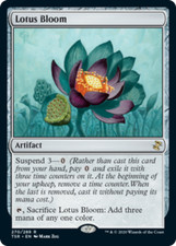 Lotus Bloom Time Spiral Remastered NM Artifact Rare MAGIC MTG CARD ABUGames