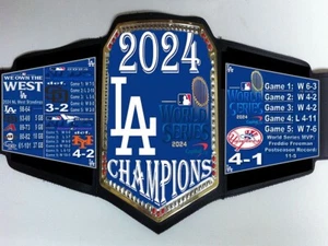 Los Angeles Dodgers 2024 MLB World Series Champions Championship Belt - Picture 1 of 2