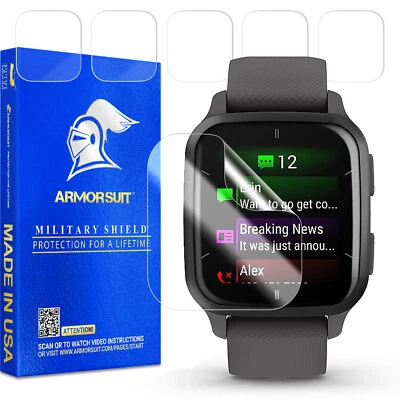 ArmorSuit 6 Pack for Garmin Venu Sq 2 Screen Protector (Made in USA) - Image 1 of 4