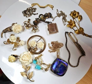 Gold Filled Vintage Schmuck Konvolut alles gemarkt - Bild 1 von 4