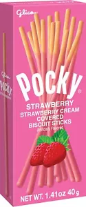 Glico Pocky Strawberry Snack, 1.41 Ounces (Pack Of 20) - Picture 1 of 1