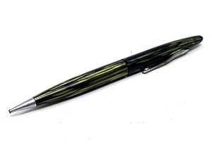 Vintage Sheaffer's Jr 200 Twist Ball Mechanical Pencil Inlay Green Black USA - Picture 1 of 6