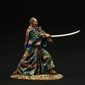 Museo del soldado de hojalata (SUPERIOR) Samurai con espada Daisho, período Azuchi-Momoyama Japón - Imagen 1 de 7