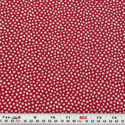 Judie Rothermel for Marcus Brothers 30's Repro Floral Cotton by the HALF YARD - Image 1 of 2