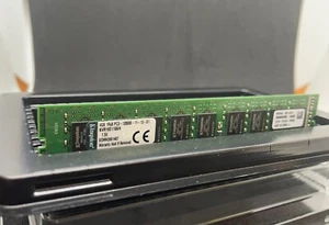 Kingston 4 GB 1Rx8 DDR3-1600 PC3-12800E ECC memoria senza buffer KVR16E11S8/4 - Foto 1 di 1