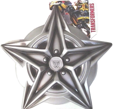 Transformer Bumblebee ~ Autobot Bumblebee Vortex Shield ~ 14" Star ~ Nuevo Foto 1 de 4