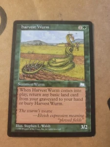 MTG Magic the Gathering Harvest Wurm (130/167) Weatherlight LP MENGENRABATT - Bild 1 von 1