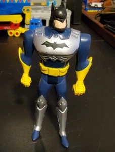 Vintage Batman The Animated Series Figure DC COMICS Blue & Silver Suit 1998 - Picture 1 of 2