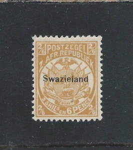 SWASILAND 1889-90 2s6d BUFF MINT SG 7 CAT 350£ - Bild 1 von 2