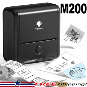 Phomemo Upgrade 3 Inch M200 Label Maker,Bluetooth Thermal Label Printer - Bild 1 von 7