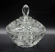 Anchor Hocking EAPC Early American Prescut SOD 5" Covered Candy Dish free ship