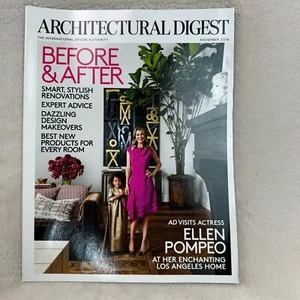 Revista Architectural Digest noviembre 2014 antes y después Ellen Pompeo - Imagen 1 de 4