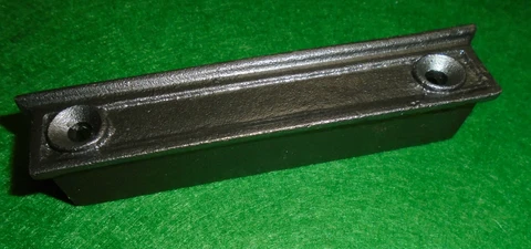 4 1/2"  CAST IRON KEEPER FOR RIM LOCK - REPRODUCTION  (33036) Cover