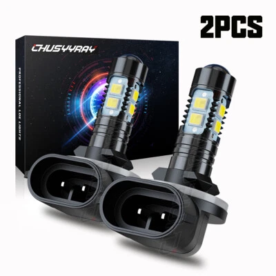 For Hyundai Sonata 2006 2007 2008 Pair 881 LED Fog Light Driving Bulbs Kit - Image 1 of 4