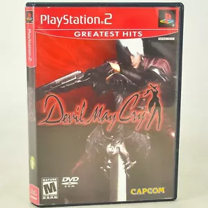 Devil May Cry (Sony PlayStation 2, 2002) PS2 CIB Complete Game w/ Manual - Picture 1 of 9