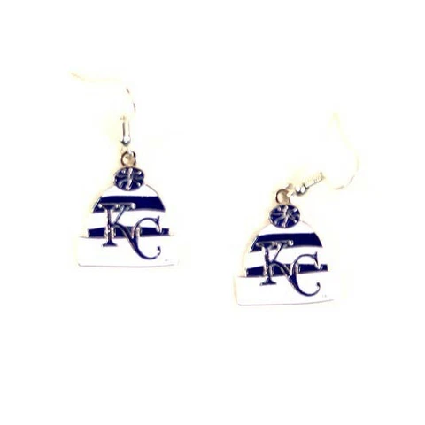 TWO (2)  SETS OF KANSAS CITY ROYALS, STAR, DESIGN, DANGLE  EARRINGS Cover