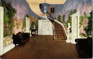 Vtg Nashville Tennessee TN Hall of the Hermitage Home of Andrew Jackson Postcard - Picture 1 of 2