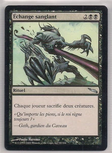 MTG Magic MRD - Barter in Blood/Echange sanglant, French/VF - Picture 1 of 1