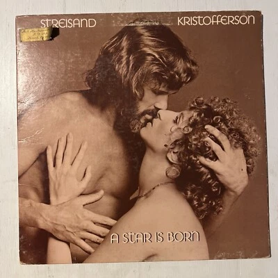 BARBRA STREISAND KRIS KRISTOFFERSON A STAR IS BORN Columbia JS-34403 LP  VG/VG - Image 1 of 4