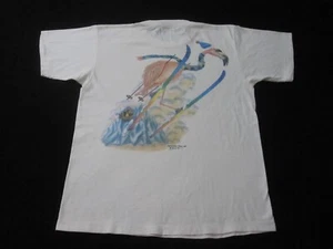 Camicia vintage anima caraibica sci club punto singolo cotone 1991 grande - Foto 1 di 12