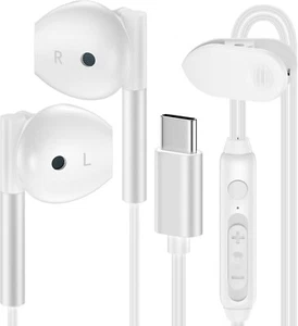 Auriculares USB C con cable para Samsung Galaxy A16 5G A15 A55 A35 A25 S25 Ultra S24 A - Imagen 1 de 7