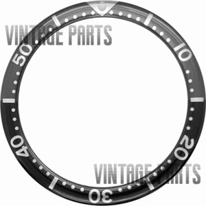 Inserto lunetta piatta in resina grigio nero 39*32,2 mm adatto per orologio skx - Foto 1 di 1