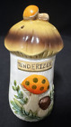 Merry Mushroom Spice Shaker Sears Roebuck Co One (1) Vintage 1970s