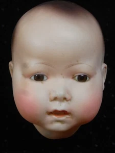 🇫🇷 TÊTE DE POUPÉE BAIGNEUR BÉBÉ POUPON TÊTE AIGLE PETITCOLLIN JOUET TOY DOLL - Imagen 1 de 6