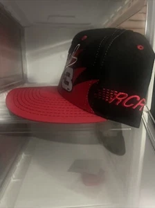 Vintage Dale Earnhardt Intimidator Sharktooth Red Flames Hat 1990s Snapback - Picture 1 of 5