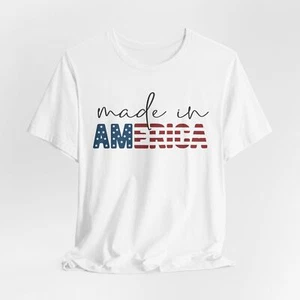 America t-shirt, american shirt, usa t-shirt, unisex t-shirt, cotton - Picture 1 of 11