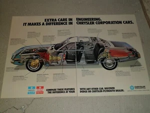 1973 CHRYSLER AD / ARTICLE - Picture 1 of 1