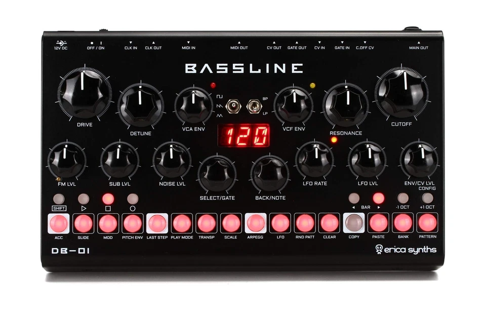 Bassline DB-01 Desktop Bassline Synthesizer - Image 1 of 1