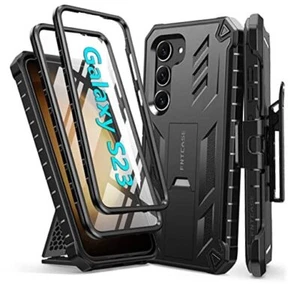 for Samsung Galaxy S23 Case: Heavy Duty Rugged Shockproof Protective Black - Picture 1 of 7