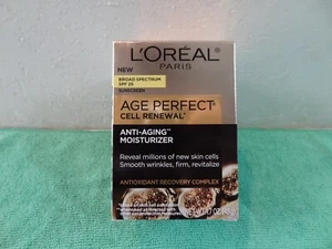 L'oreal Age Perfect Cell Renewal crema idratante anti-età SPF 25- 1,7 once scadenza:09/25 - Foto 1 di 7