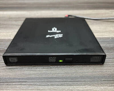 Iomega DVDRW8X-U Super Slim External CDRW/DVD Drive - Image 1 of 4