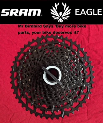 SRAM SX Eagle 12 Speed 11-50t Cassette PG-1210 Shimano HG Freehub Compatible NEW - Image 1 of 4